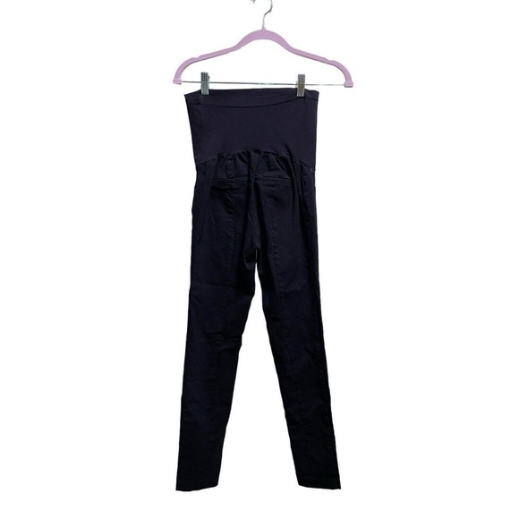 Black Maternity Jeggings By Motherhood Size XS - Picture 1 of 3